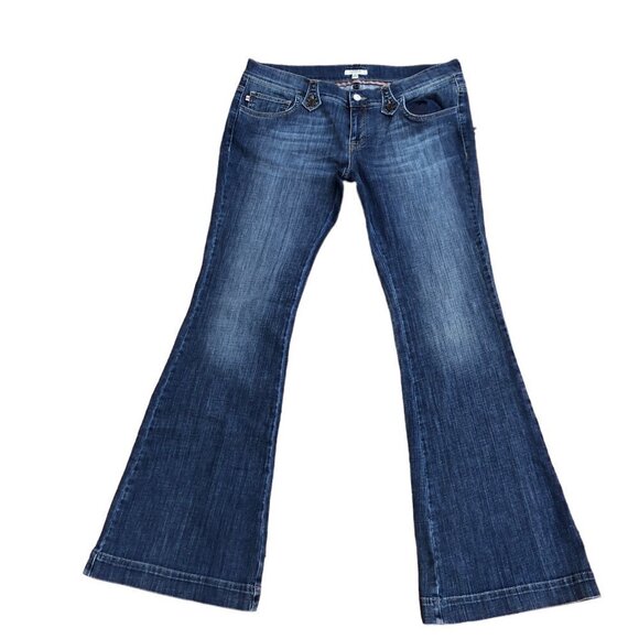 VINTAGE Burberry Jeans Size 32 Blue - Picture 3 of 12